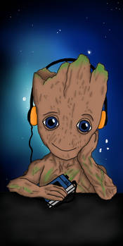 Groot - Design1 (For my iPhone case)