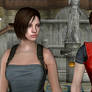 Raccoon city : Jill and Claire