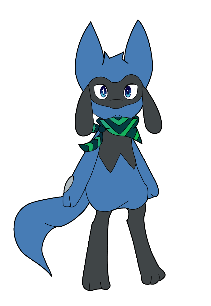 Untitled Riolu Character by thelanternfishisamaz on DeviantArt