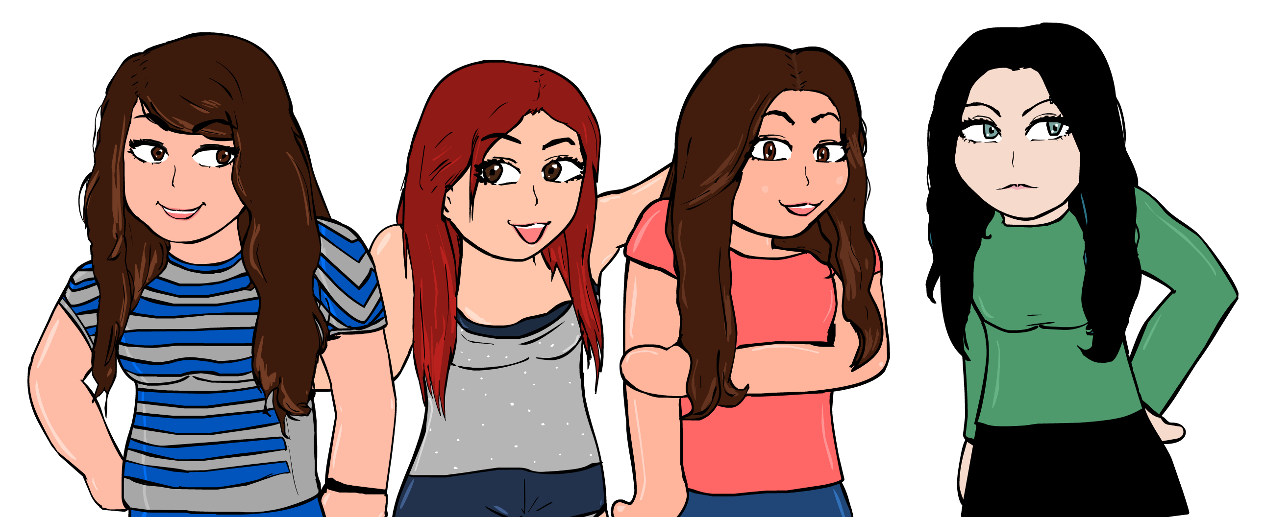 Tori Vega in Cartoon Styles by emilyjulien34 on DeviantArt