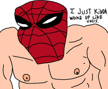 Funny Shirtless Spider-Man