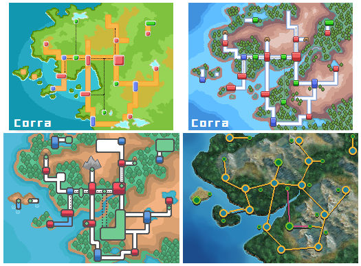 Map Style Evolution by BoOmxBiG on DeviantArt