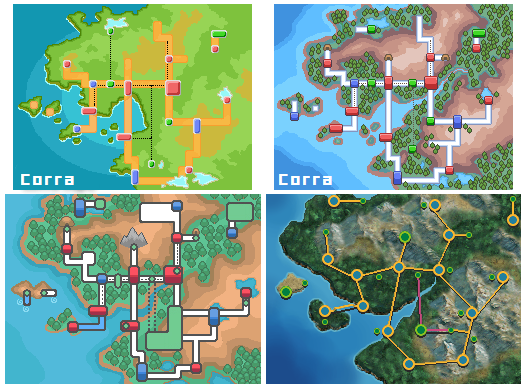 Map Style Evolution by BoOmxBiG on DeviantArt