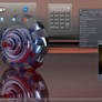 Linux Mint 13 KDE - Steel Reflexion