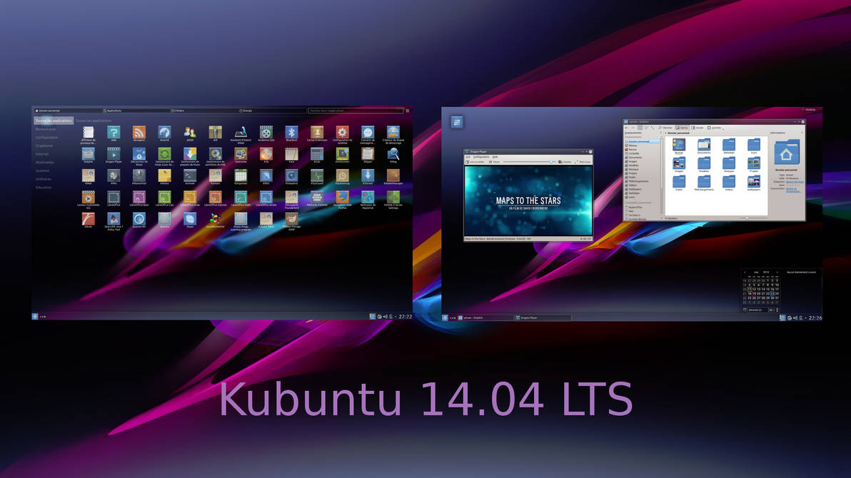 Kubuntu 14.04 LTS Screenshot by LiquidSky64 on DeviantArt