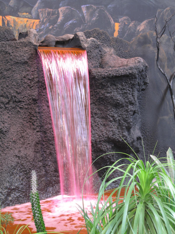 Lava Waterfall