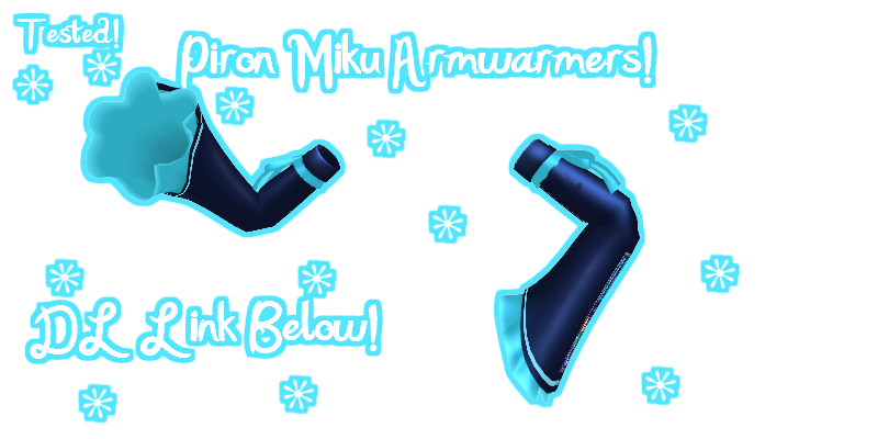 !MMD! Piron Armwarmers!