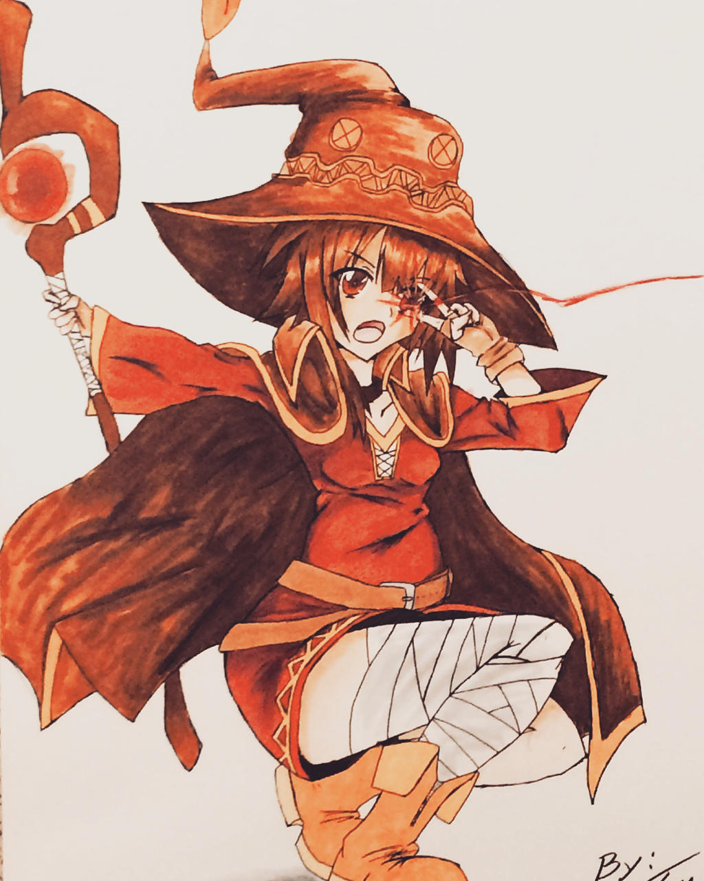 Megumin Color Megumin Color Palette