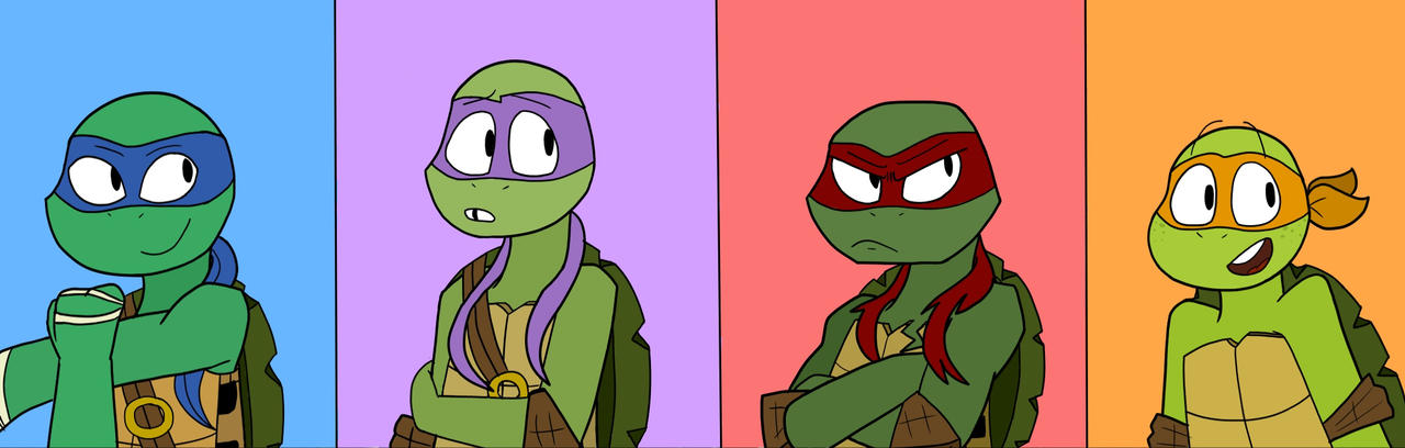 Tmnt Rise Style TMNT 2012 in Rise of the TMNT Style by Gboy2018 on DeviantArt