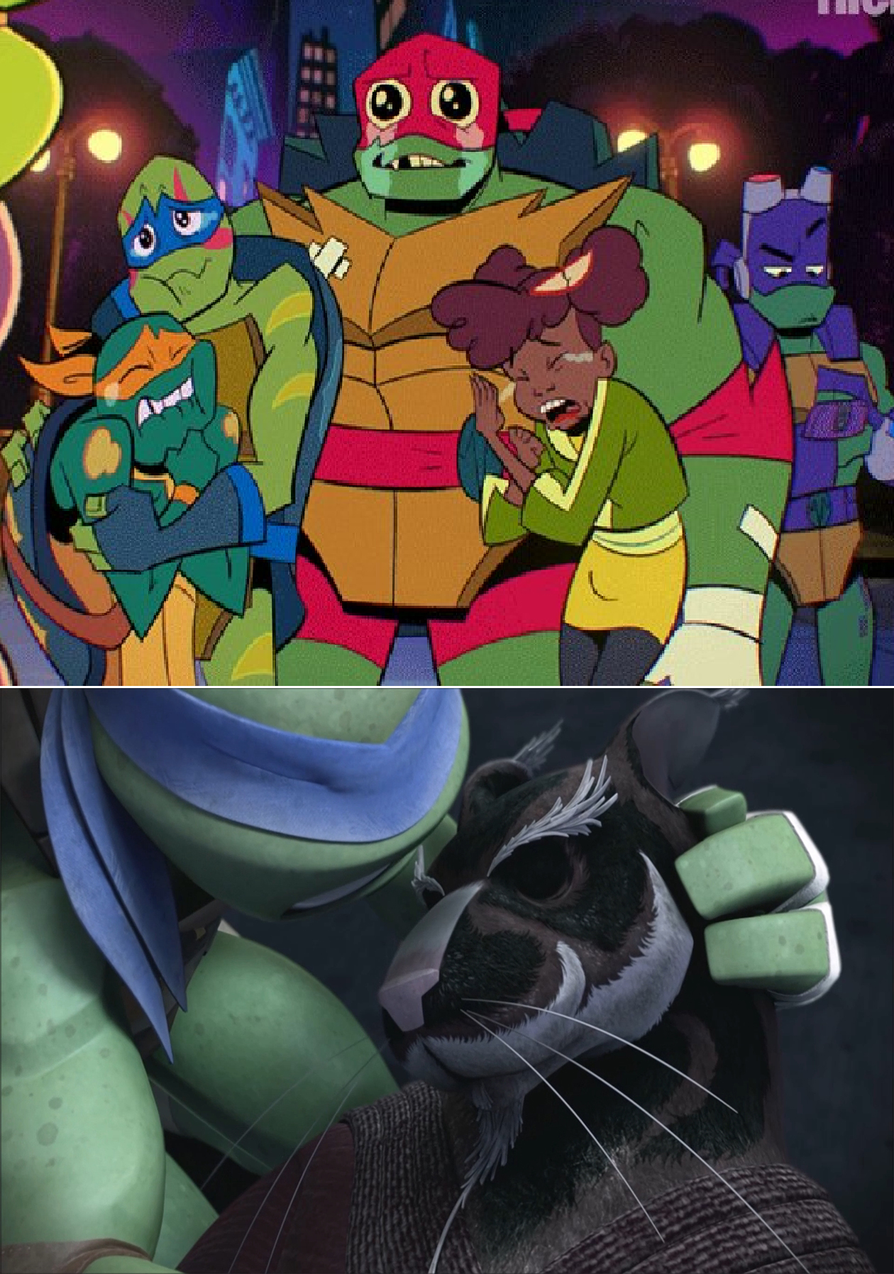 Splinter Angry ROTTMNT Reaction to Splinter's Death by Gboy2018 on DeviantArt