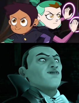 Luz and Amity Vs Dracula