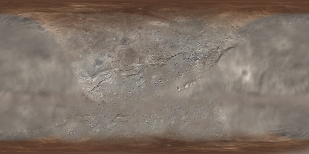 Charon Texture Map