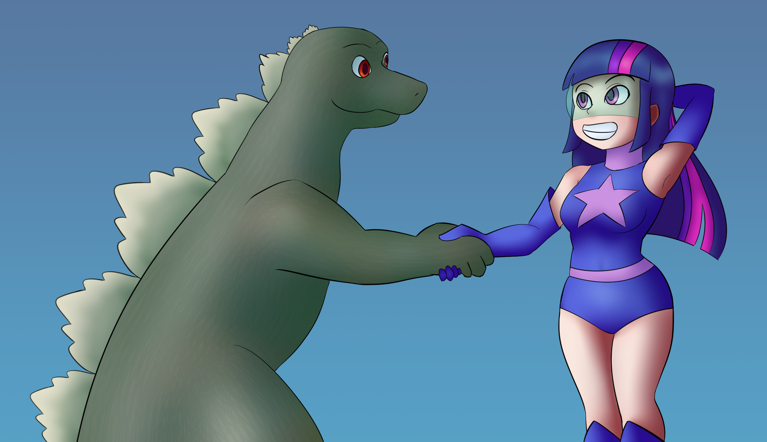 pic Mlp Godzilla Deviantart mlp godzilla by bartlebybox on deviantart