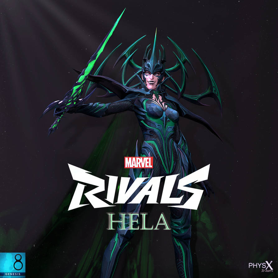 Marvel Rivals - Hela G8F by PhysX3DAssets on DeviantArt