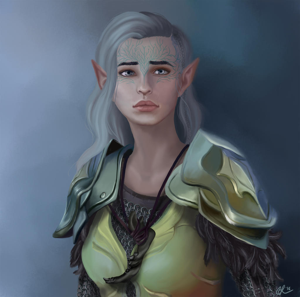 Lavellan commission by Cethlenn on DeviantArt