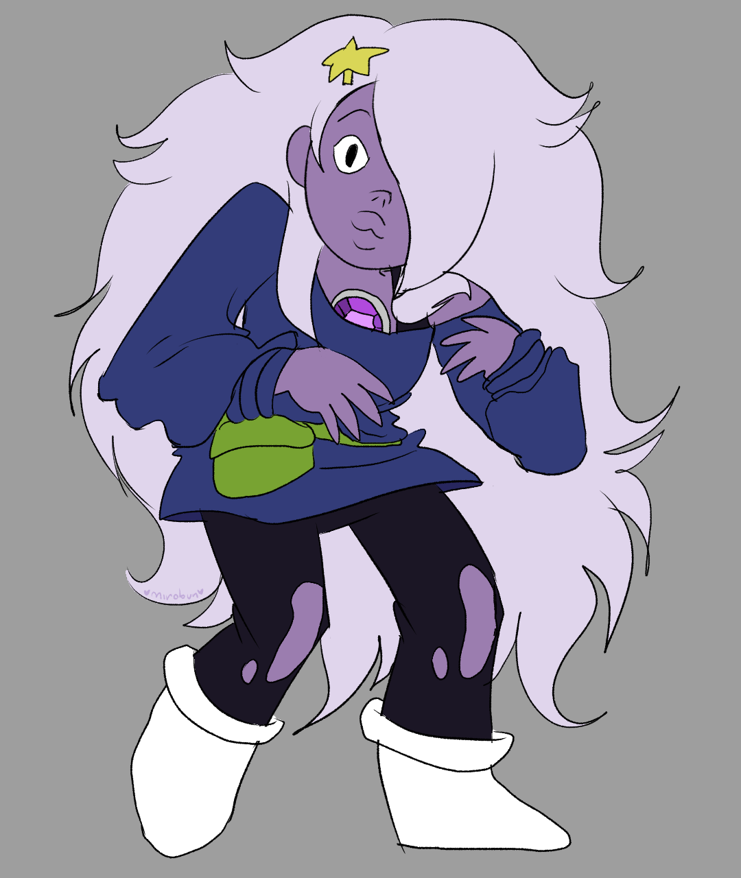 Amethyst Deviantart Amethyst by Mirabuncupcakes15 on DeviantArt