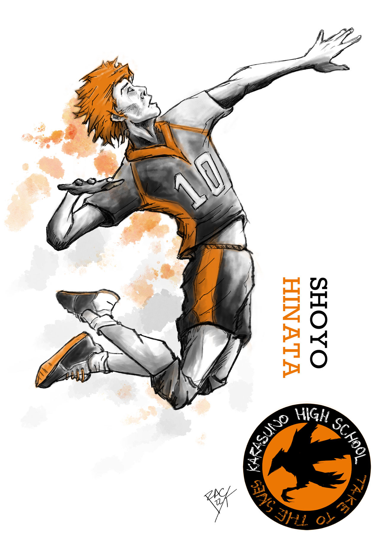 Shoyo Hinata By Rackstopher On Deviantart Shoyo Hinata By Rackstopher On Deviantart