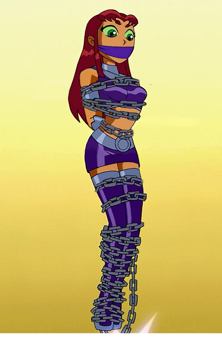 Starfire Bound and Gagged 1 by Liganometry on DeviantArt.