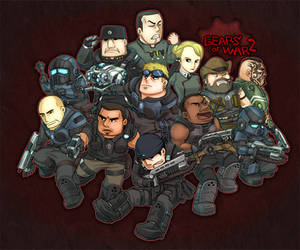 Gears Of War 3 Main Characters by AngryBirdsBoy on DeviantArt