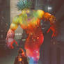 Color sucking monster