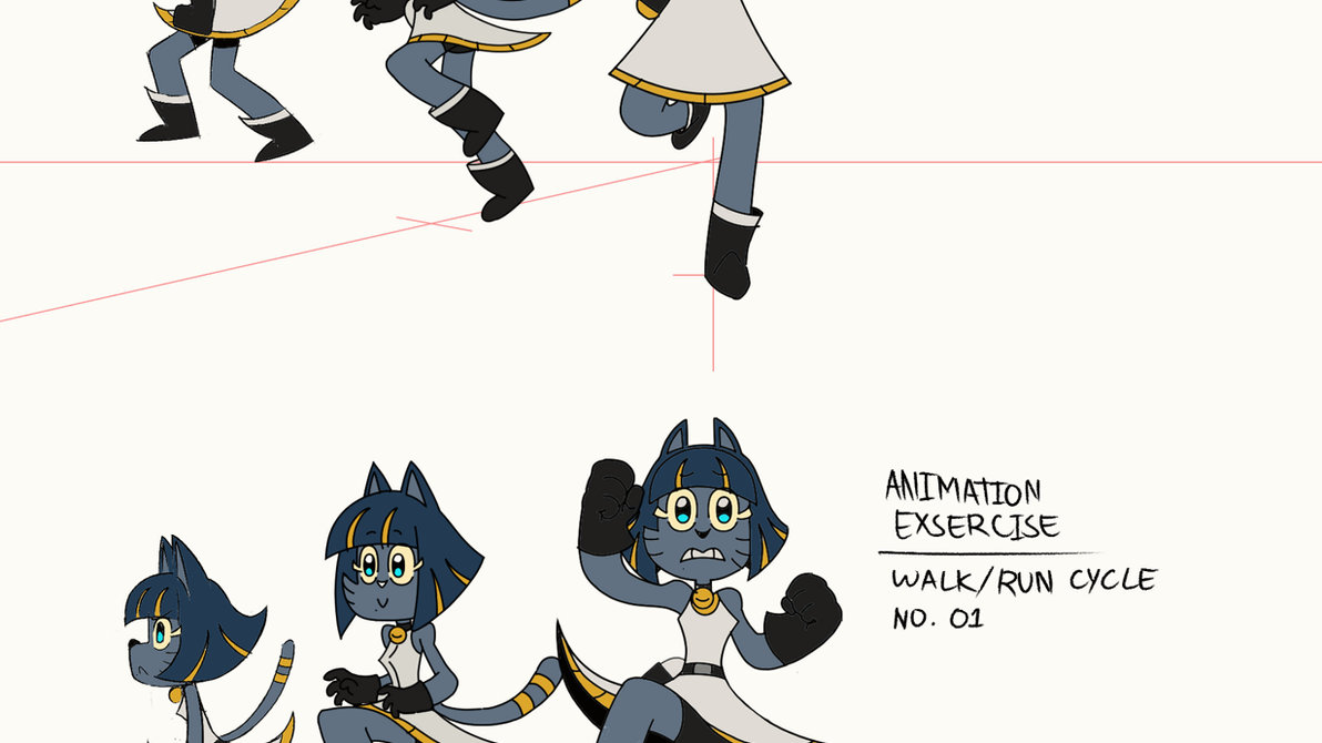 Walk/ Run Cycle Animation Exercise by MAXWEAS on DeviantArt