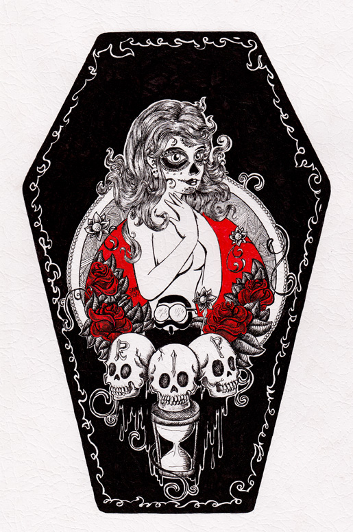 RIP Mexican Coffin by inkarts RIP Mexican Coffin by inkarts