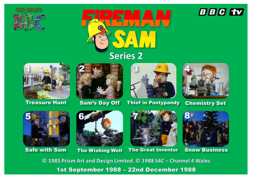 Fireman Sam - Series 2 (1988) by gikestheASD on DeviantArt