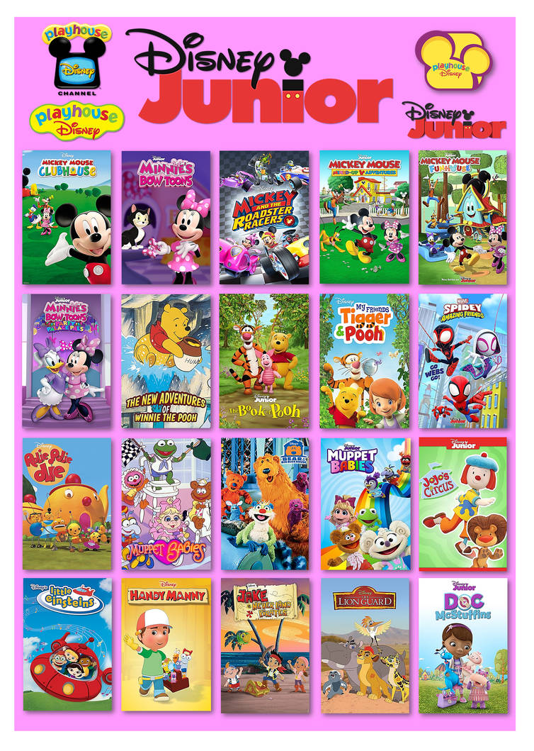 Disney Junior TV Programmes by gikestheASD on DeviantArt