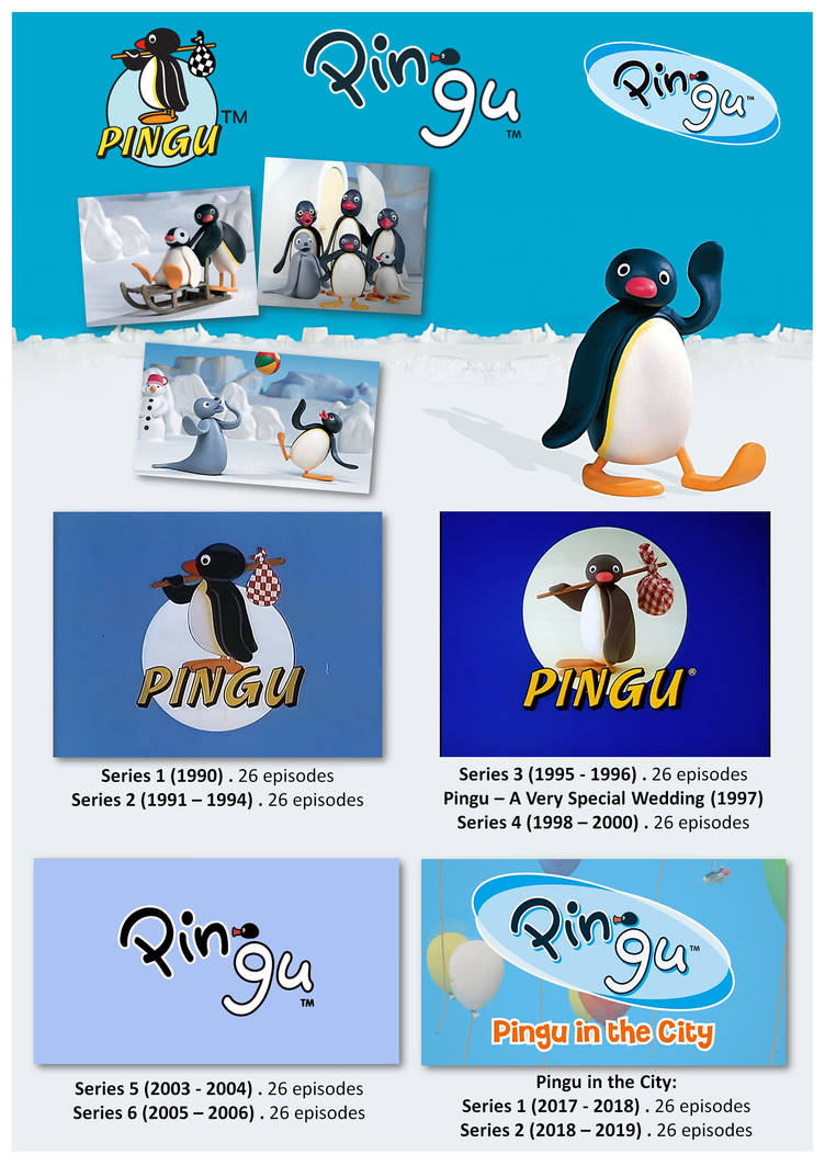Pingu (1986 - 2006)/Pingu in the City (2017 - 19) by gikestheASD on ...