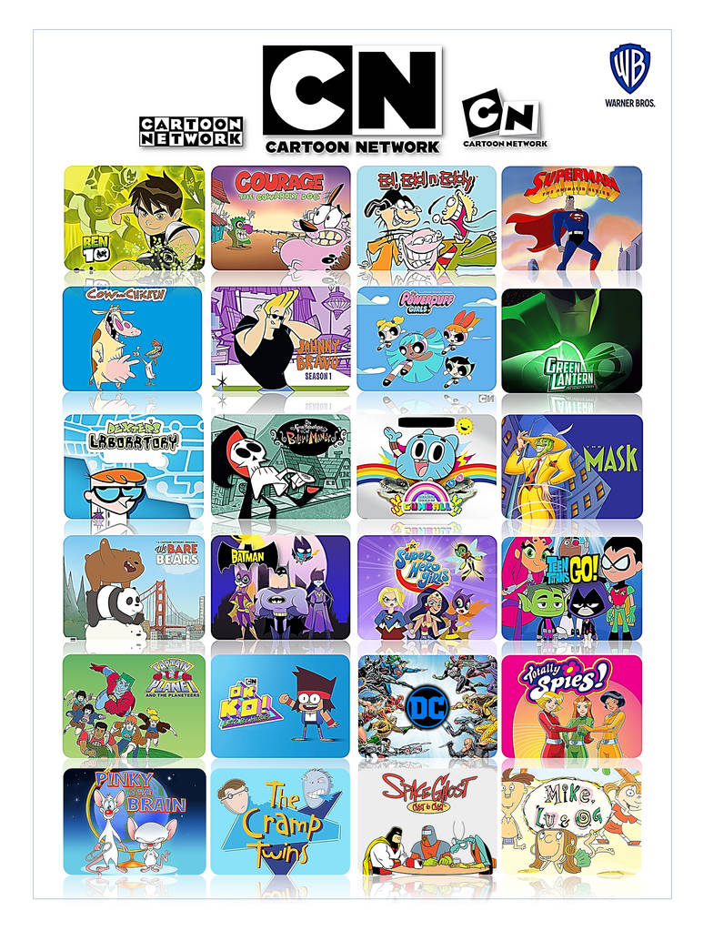 Cartoon Network TV Programmes by gikestheASD on DeviantArt
