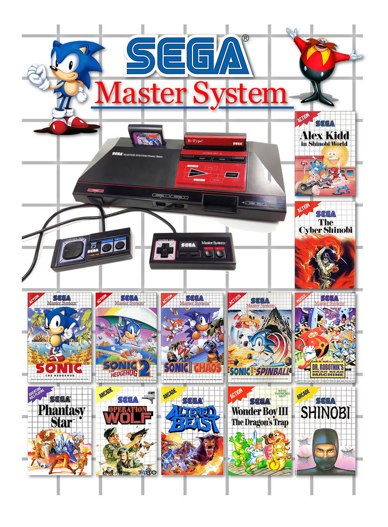 SEGA Master System by gikestheASD on DeviantArt