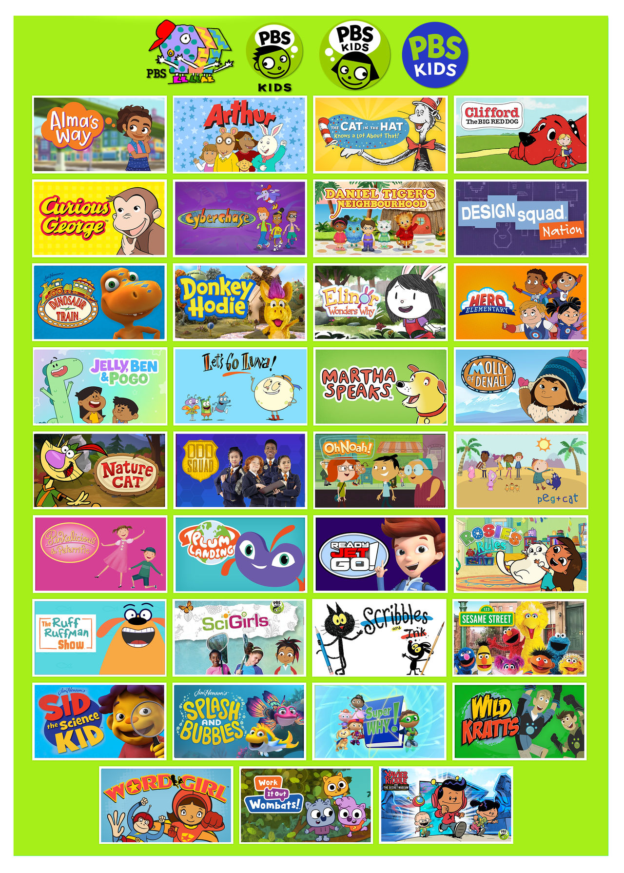 PBS Kids TV Programmes by gikestheASD on DeviantArt