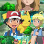 Godzilla Sees Ash Inviting Serena