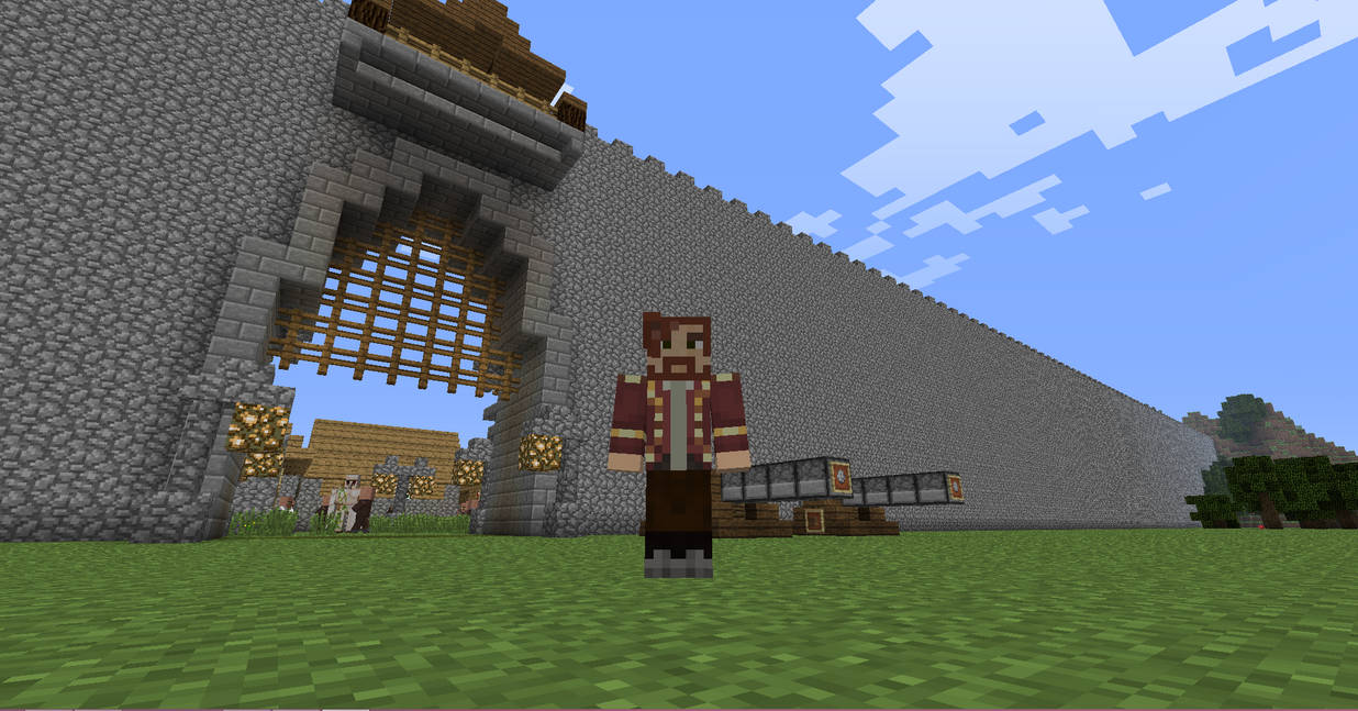 The Wall in Minecraft by macspendleton on DeviantArt