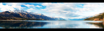 Lake Wakatipu, New Zealand.