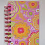 Flower Patterned Spiral Notebook