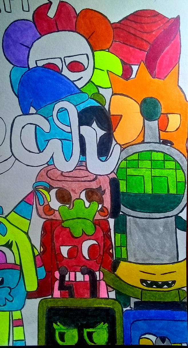 Cartoon Human Stack TOON STACK!!!! (3/4) by 78948373773737uendnn on DeviantArt
