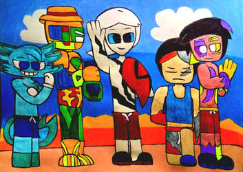 Summer Time Characters of Mine