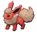 136 - Flareon by Devi-Tiger