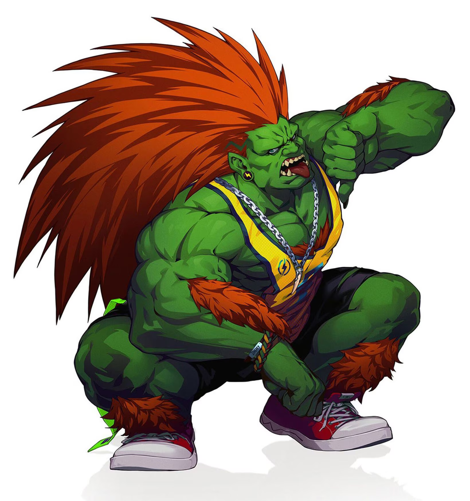 Fashion Blanka - Street Fighter Duel by AkashiYasuto on DeviantArt