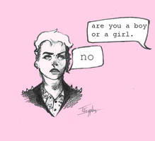 for the non binary folk