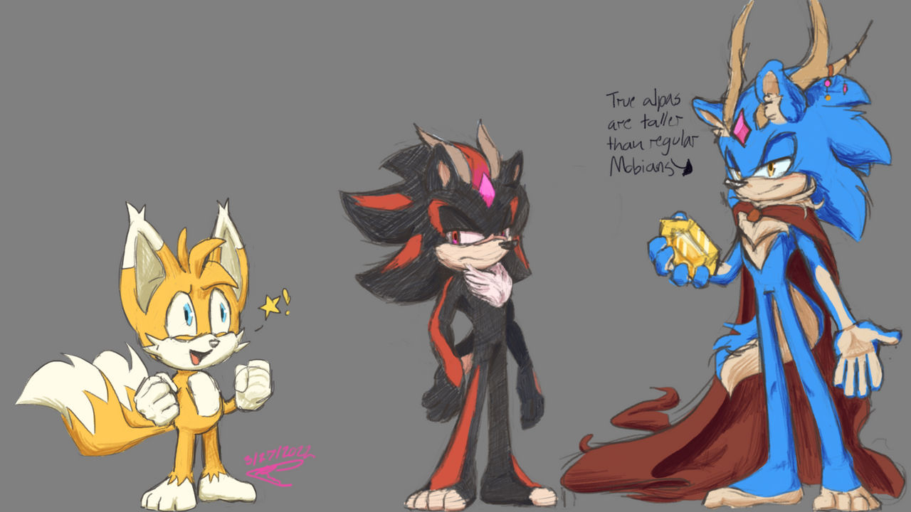 Sonic Shadow and Tails Alt Versions by RoboPrism on DeviantArt