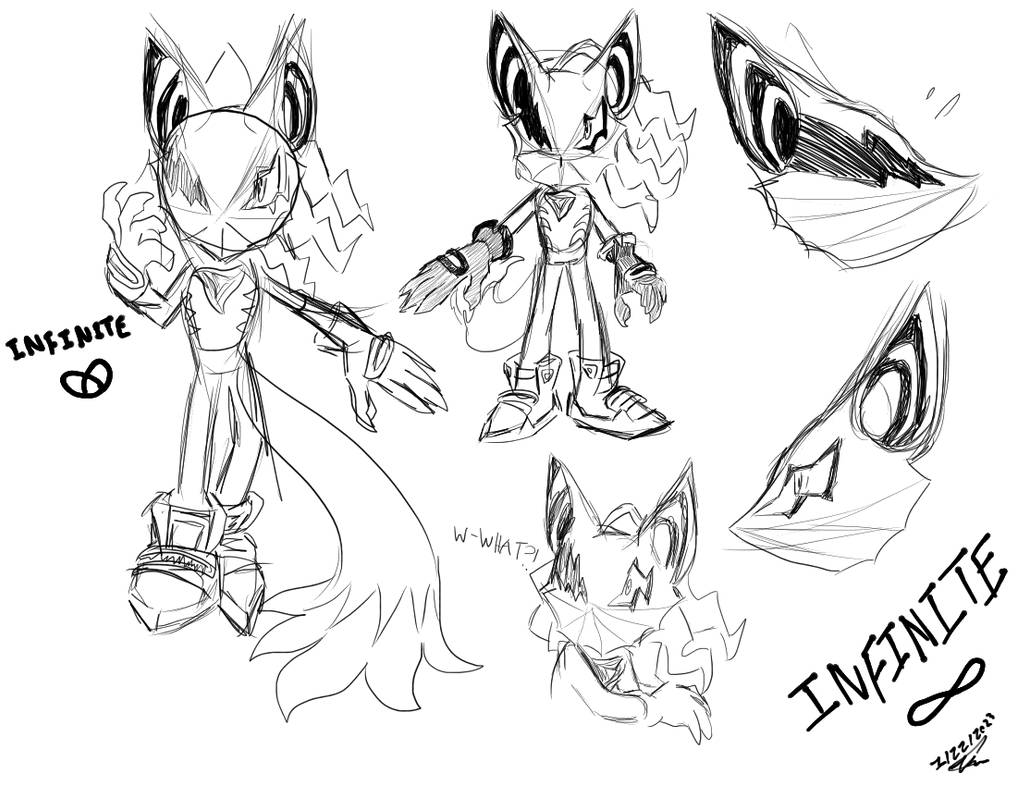 Infinite Rip Drawing Figuring out how to draw Infinite by RoboPrism on DeviantArt
