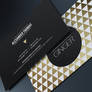 Premium Gold Business Card