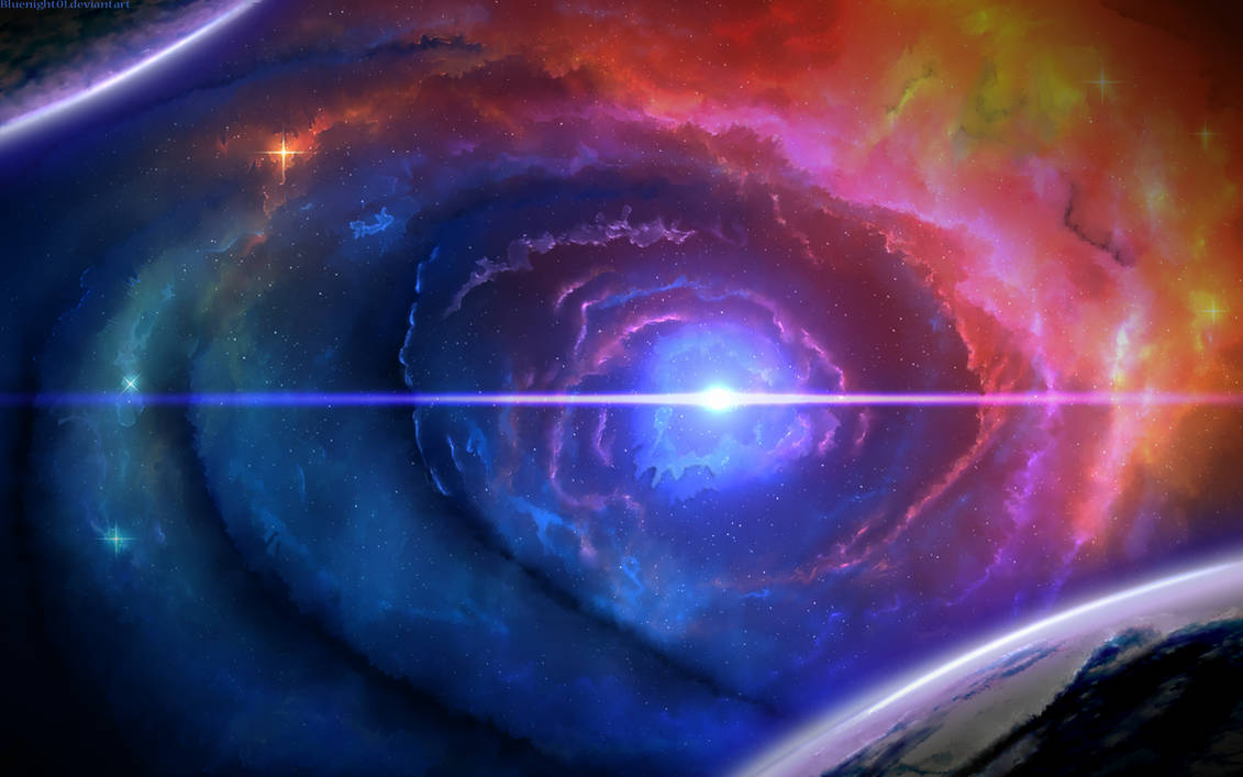 The Eternal Observer by Josef Bartoň : ImaginaryStarscapes