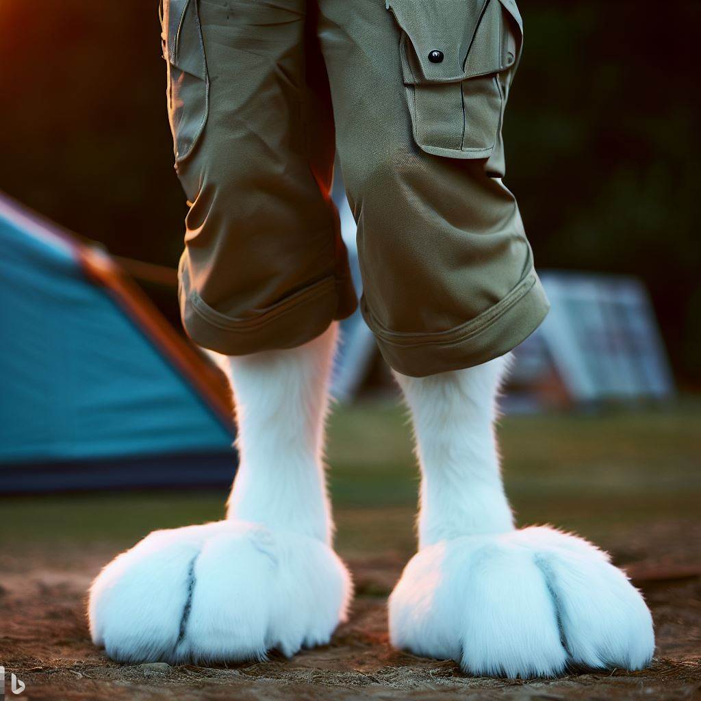 Rabbit - Camping Paws by Jumpbacks on DeviantArt
