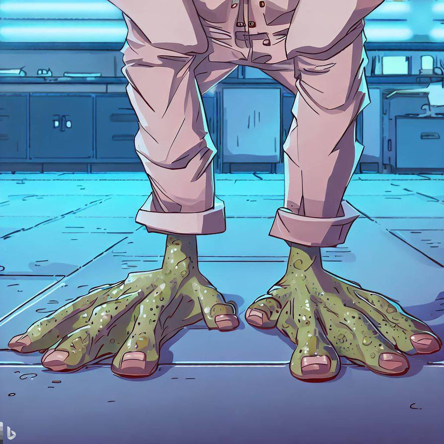 Frog - Lab Feet (1) by Jumpbacks on DeviantArt
