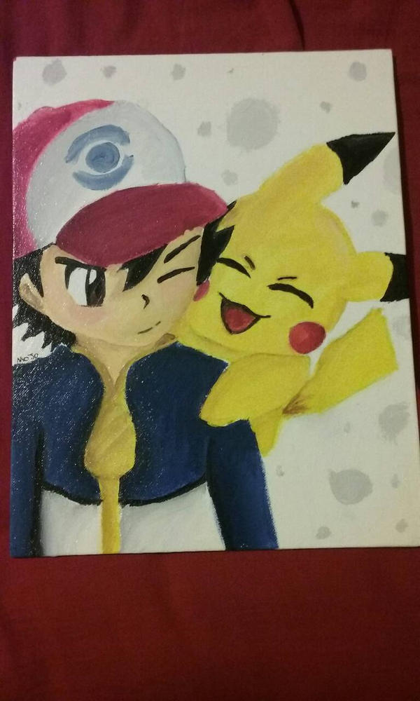 Ash and Pikachu