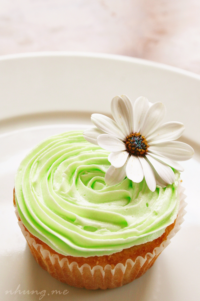 Flower cupcake