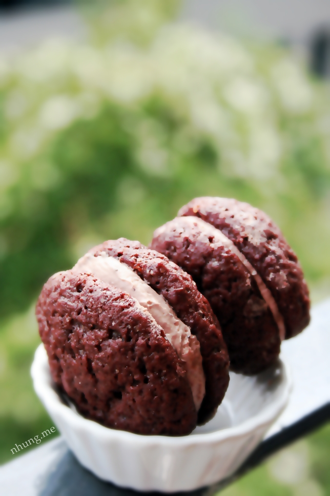 Chocolate coffee cookies